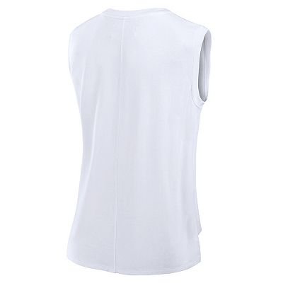 売れ筋商品|||ファナティクス カットソー トップス レディース Women's White Philadelphia Eagles Studio Gym Tank Top White Women's Fanatics White Philadelphia Eagles Studio Gym Tank Top