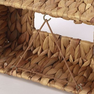 Water Hyacinth Wicker Rectangular Tissue Box Cover