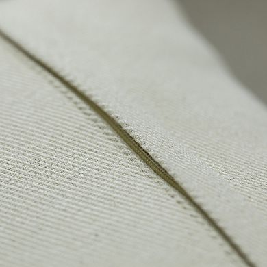 Handwoven Cotton Throw Pillow Cover with Side Stripes with Filler