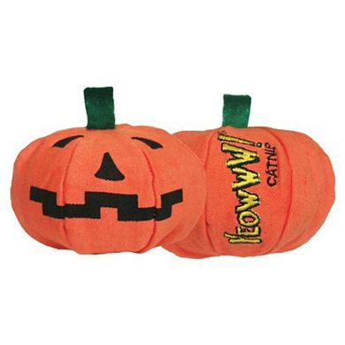 Yeowww Halloween Pumpkin Catnip Toy
