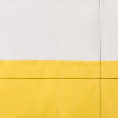 Town & Country Ciara Mod Colorblock & Clear Mold & Mildew Resistant Shower Curtain Liner