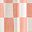 Peach White Check