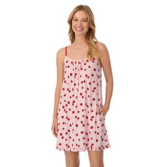 Women's Beauty Sleep Social Shirred Chemise
