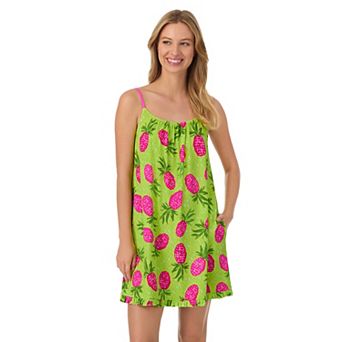 Women's Beauty Sleep Social Shirred Chemise