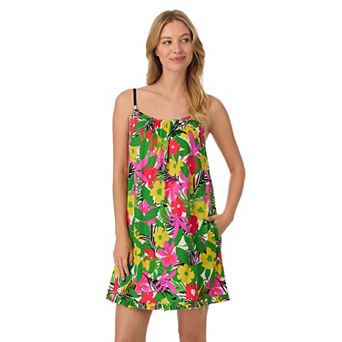 Women's Beauty Sleep Social Shirred Chemise