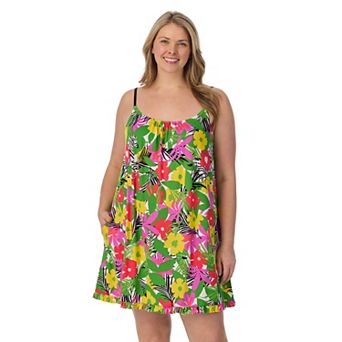 Plus Size Beauty Sleep Social Shirred Chemise