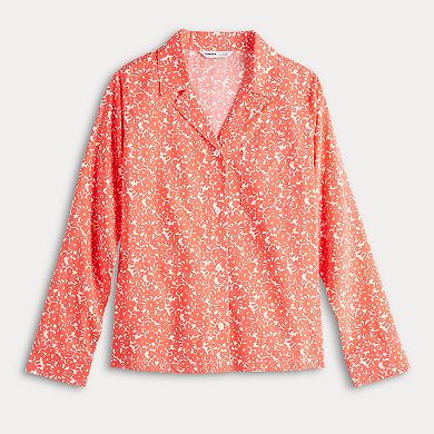 Women's Sonoma Goods For Life® Woven Pajama Top