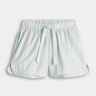 Women's Sonoma Goods For Life® Woven Pajama Shorts