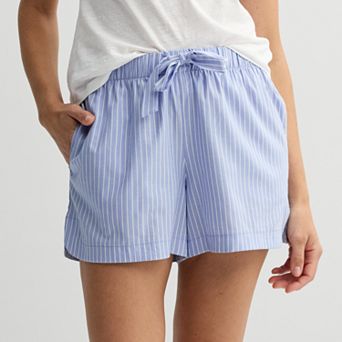 Women's Sonoma Goods For Life® Woven Pajama Shorts