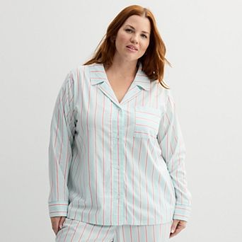Plus Size Sonoma Goods For Life® Woven Pajama Top