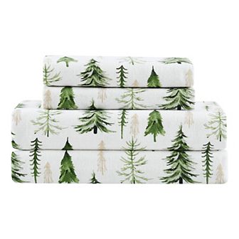 Truly Soft Print Flannel Sheet Set