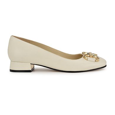 Nine West Works Slip On Square Toe Women's Dress Pumps