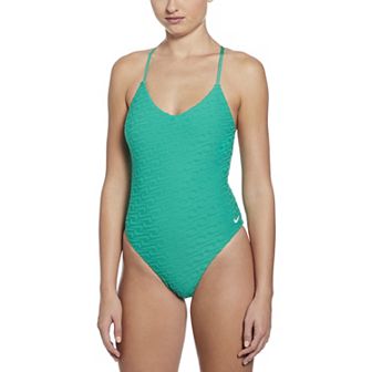Women's Nike Swoosh Link Y-Back One-Piece Swimsuit