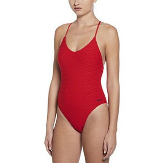 Women's Nike Swoosh Link Y-Back One-Piece Swimsuit