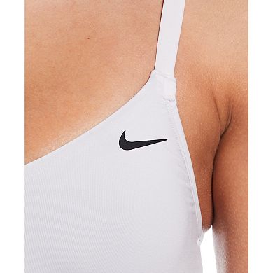 Women's Nike Color Block V-Neck Midkini Swim Top
