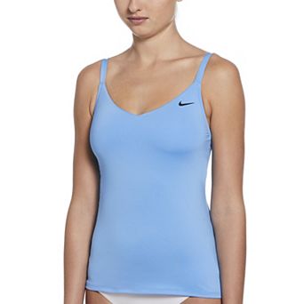 Women's Nike Essential V-Neck Tankini Swim Top