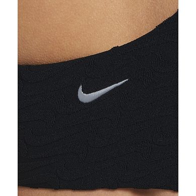 Women's Nike Swoosh Link Asymmetrical Swim Top