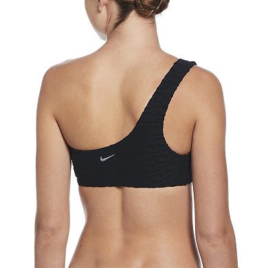 Women's Nike Swoosh Link Asymmetrical Swim Top