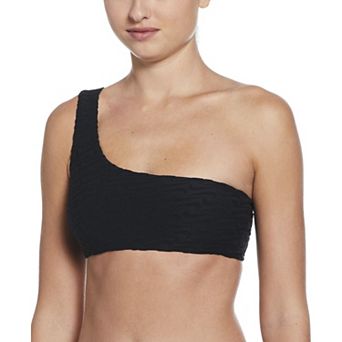 Women's Nike Swoosh Link Asymmetrical Swim Top