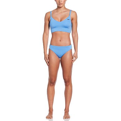 Women's Nike Essential V-Neck Midkini Swim Top