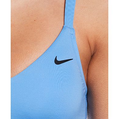 Women's Nike Essential V-Neck Midkini Swim Top