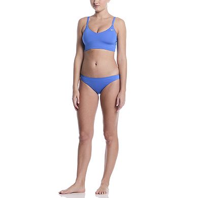 Women's Nike Essential V-Neck Midkini Swim Top