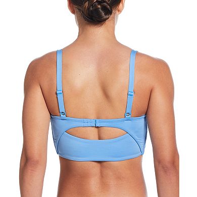 Women's Nike Essential V-Neck Midkini Swim Top