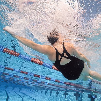 Women's Dolfin Aquashape Solid Scoopneck One-Piece Swimsuit