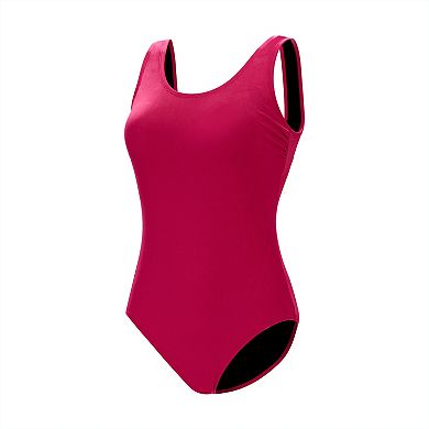 Women's Dolfin Aquashape Solid Scoop Back One-Piece Swimsuit
