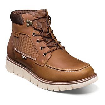 Nunn Bush® Karnak Men's Leather Moc Toe Ankle Boots