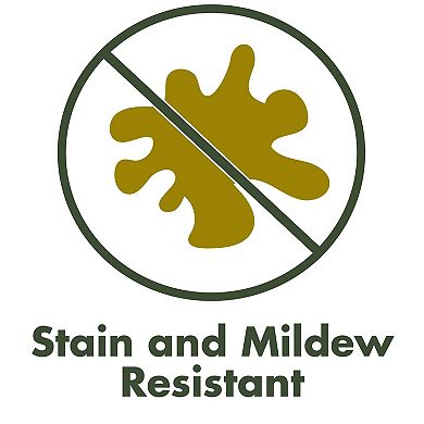 Jordan Manufacturing Sunbrella Canvas Regatta Rectangular Boxed Edge Outdoor Deep Seat Cushion