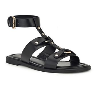 Nine West Jouise Women's Round Toe Casual Flat Sandals