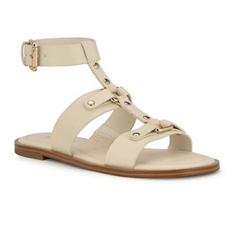 Nine West Jouise Women's Round Toe Casual Flat Sandals