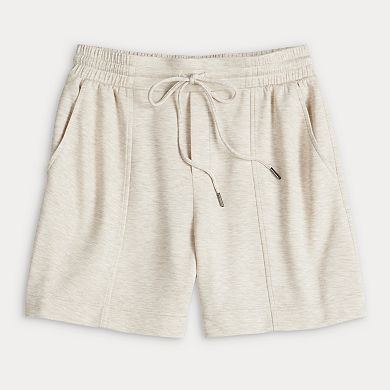 Women's Simply Vera Vera Wang Scuba Pull-on Shorts