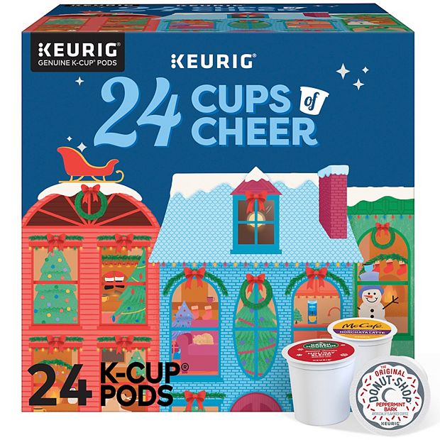 Keurig 24 Cups of Cheer 2024 Advent Calendar Variety Pack, Single
