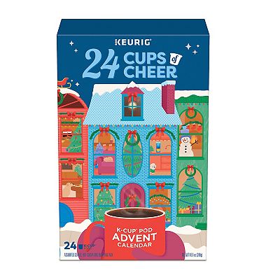 Keurig 24 Cups of Cheer 2024 Advent Calendar Variety Pack, Single