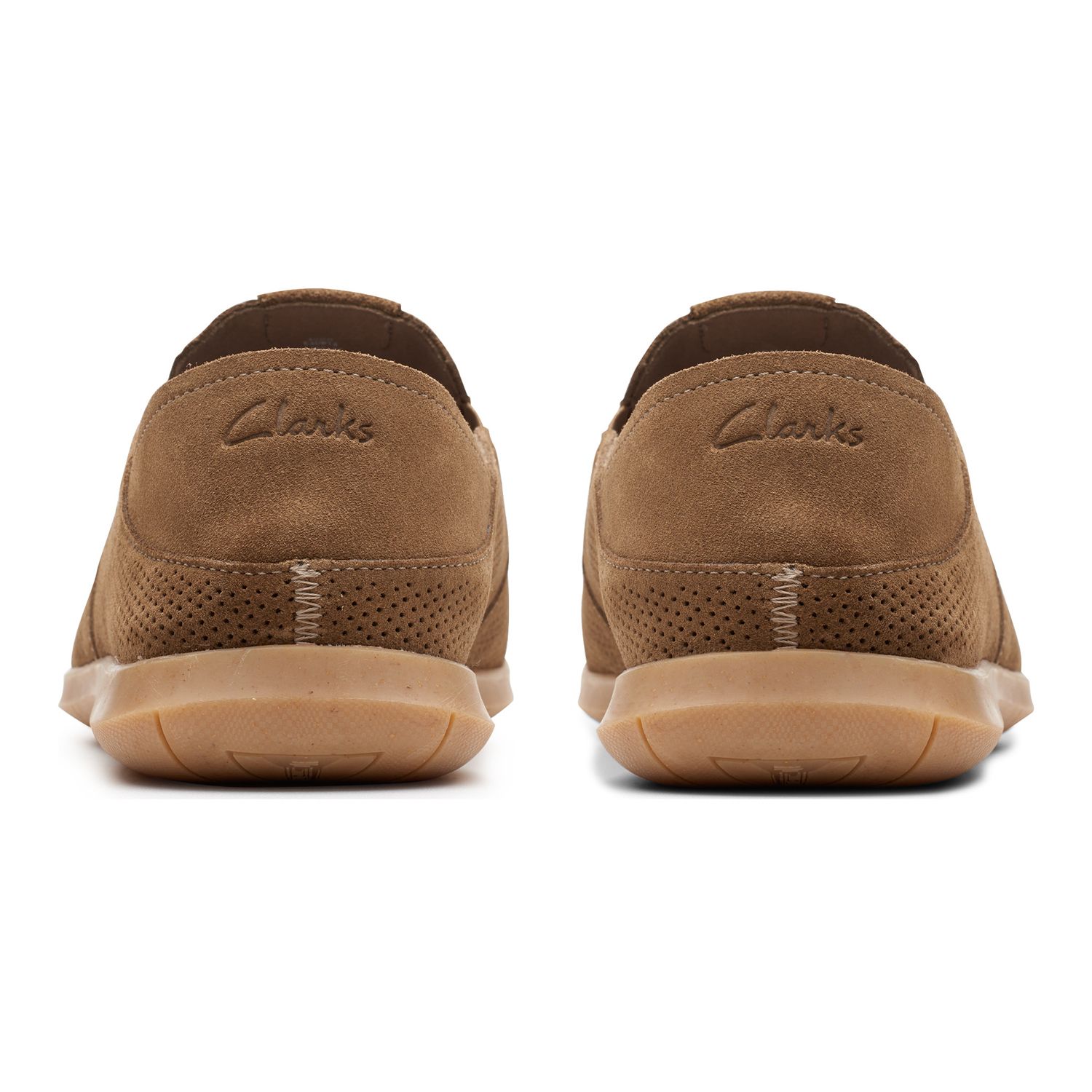 Clarks Men’s Flexway Easy Loafer – Packable, Flexible Suede Casual Shoes With Rubber Sole