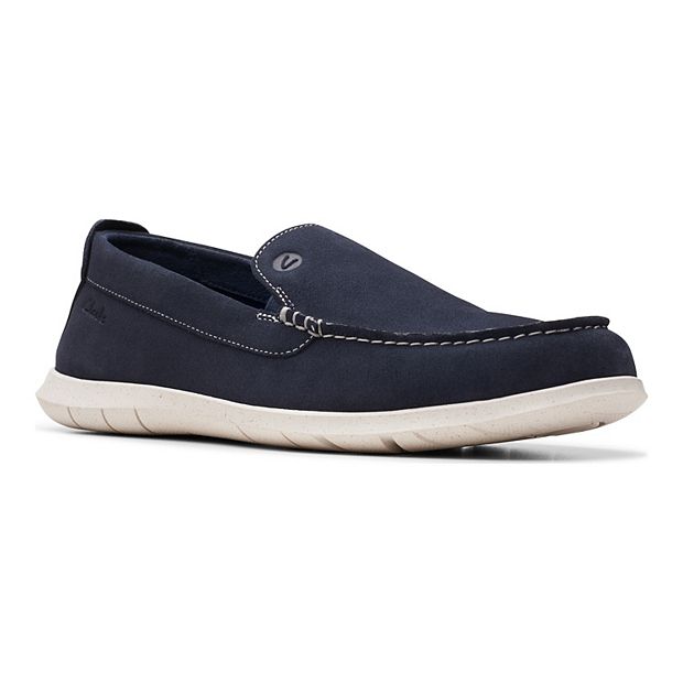 (取寄) クラークス メンズ ステップ Clarks men Clarks Flexway Step Navy Suede Clarks® Flexway Step Men's Suede Shoes
