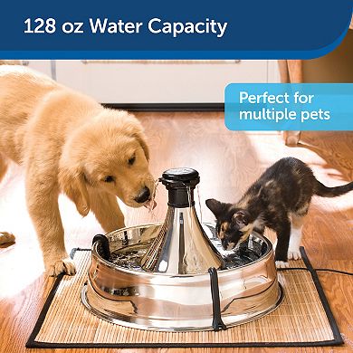 PetSafe® Drinkwell® Stainless Multi-Pet Pet Fountain