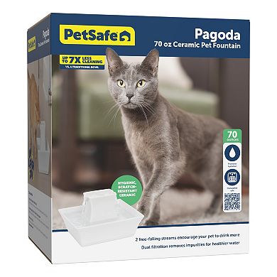 PetSafe® Drinkwell® White Pagoda Pet Fountain