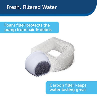 PetSafe® Drinkwell® White Pagoda Pet Fountain