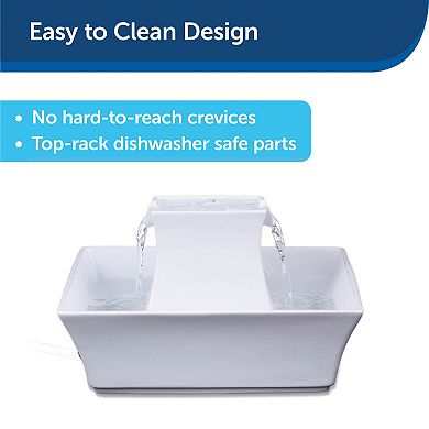 PetSafe® Drinkwell® White Pagoda Pet Fountain