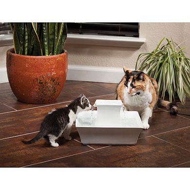 PetSafe® Drinkwell® White Pagoda Pet Fountain