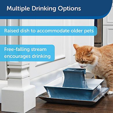 PetSafe® Drinkwell® Himalayan Blue Pagoda Pet Fountain