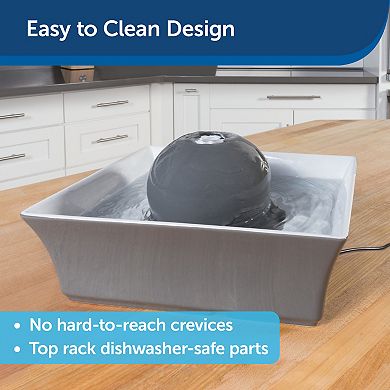 PetSafe® Drinkwell® Gray Seascape Pet Fountain