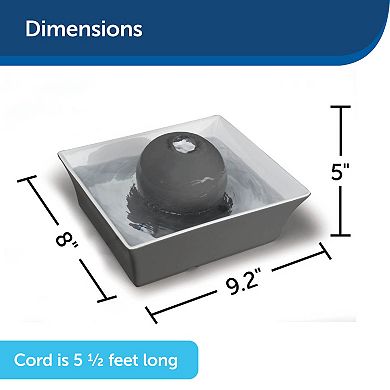 PetSafe® Drinkwell® Gray Seascape Pet Fountain