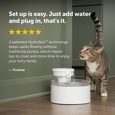 PetSafe® Outlast™ 90-oz. Pumpless Pet Fountain