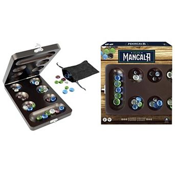Merchant Ambassador Craftsman Deluxe Wooden Mancala Game Set