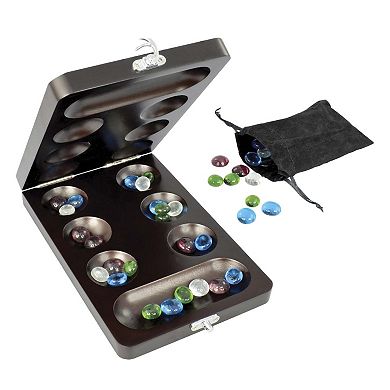 Merchant Ambassador Craftsman Deluxe Wooden Mancala Game Set