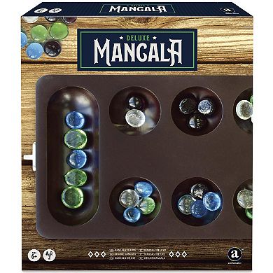 Merchant Ambassador Craftsman Deluxe Wooden Mancala Game Set